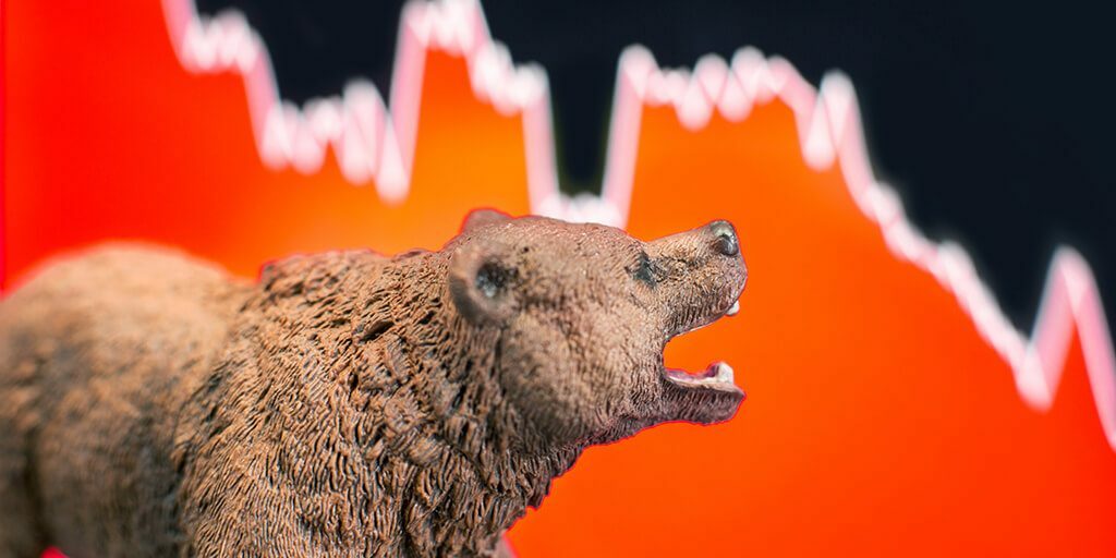 Bitcoin bearish price crash